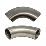"STAINLESS STEEL" SEAMLESS TUBING ELBOW 1-1/2" O.D. X 2-1/2" CENTER LINE RADIUS