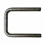 SEAMLESS U-END LOOP - 1 1/2" O.D. TUBE - 2 1/2" C/L RAD. (12" H X 16" LEGS)