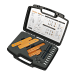 LOCINOX TOOL CASE WITH INSTALLATION & DRILLING JIG TO INSTALL TIGER GATECLOSER AND PUMA HINGE