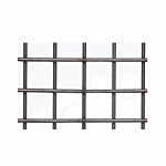 "WELDED WIRE" MESH - PLAIN STEEL 1" X 1" / .120 " DIA. WELDED WIRE / 11 GA. 4' X 8' SHEET