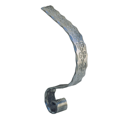 (C-124)INDTL 116/2 HANDRAIL END (TO MATCH 114/5)