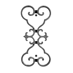 ALUMINUM PICKET CASTING (1/2" GAP)