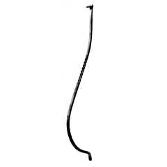(C-116) INDTL 47/10 BALCONY PICKT (35-7/16" X 9/16" SQ)