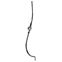 (C-116) 39" INDTL 47/11/39 PICKET (39-3/8" X 9/16" SQ)