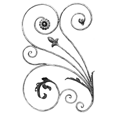 (C-53) INDTL 715/1 HAMMERD RD. PANEL (34-5/8" X 22-7/8" X 1/2" DIA)