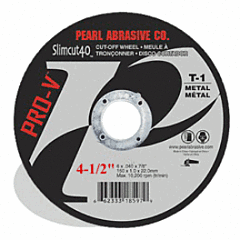 *SILVERLINE* "STANDARD GRADE" CUT-OFF WHEEL (4.5 X .040 X 7/8)  (PVCW4532A)