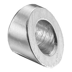GONZATO (FLAT) BEVEL 4MM/5MM WIRE - SILVER (EB063)