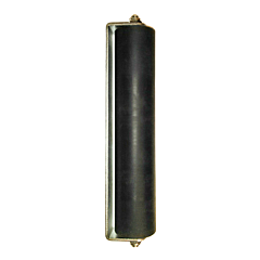 **PLASTIC** (12" X 2-1/2" DIA) BLACK W/BEARING H.D. GUIDE ROLLER