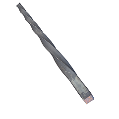 (C-89) INDITAL 3/4" SQ. SOLID X 20' FULL TWIST (15 TWISTS) (REPLACES SSAT 3/4)