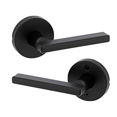 KWIKSET "PASSAGE" LEVER GRADE 2 US 514 (IRON BLACK) "HALIFAX"