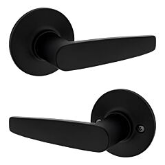 SAFELOCK KWIKSET "PASSAGE" LEVER US 514 (IRON BLACK)  "WINSTON"
