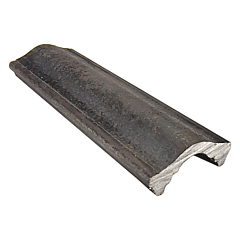 STEEL CAP RAIL (1-15/16" W X 20')