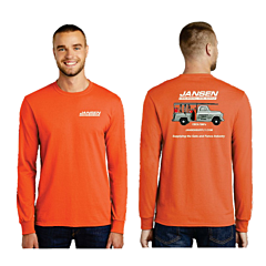 JOSC "SAFETY ORANGE" LONG SLEEVE, X-LARGE T-SHIRT