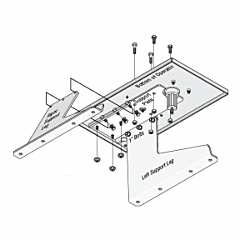 DOORKING "PAD" MOUNT FOR 6050/ 6100 SWINGER