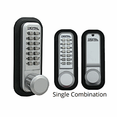 LOCKEY SINGLE SIDED DEADLATCH W/KNOB (REPLACES LK2230-MG)