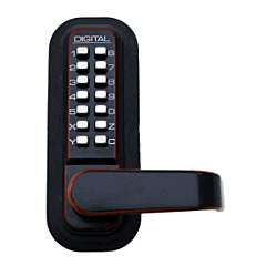 LOCKEY "MECHANICAL" W/LEVER (SINGLE SIDED) - OIL RUBBED BRONZE