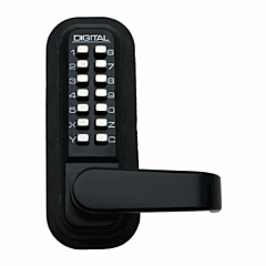 LOCKEY "MECHANICAL" W/LEVER (DOUBLE SIDED) - JET BLACK