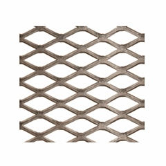 PLAIN STEEL" O/T OR FREIGHT EXPANDED METAL 4 X 8 - 3/4" X 9 GA. DIAMOND FLAT
