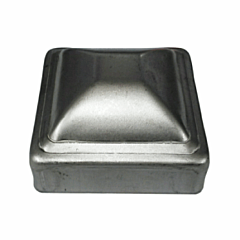 ***PLAIN STEEL*** PRESSED STEEL POST CAP - 2"