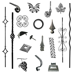 Balusters, Cast Iron & Steel Deco Components